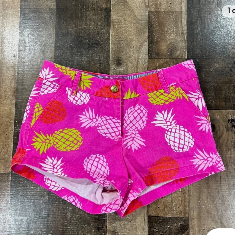 Macbeth collection pineapple cotton shorts XS *A - Picture 1 of 6